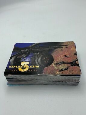 Babylon 5 Trading Cards 1996 Skybox Incomplete Set, Missing #13